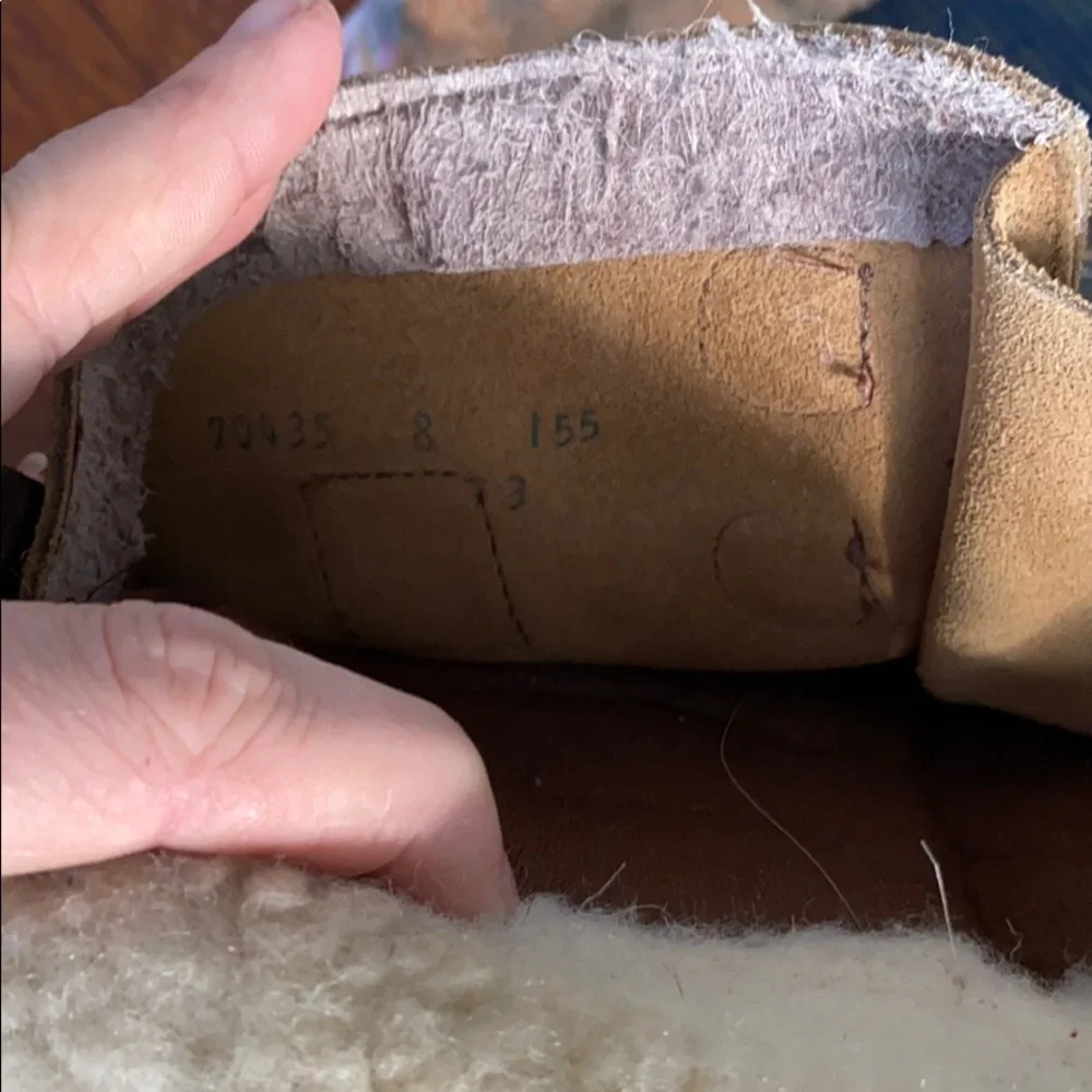 VTG Lacrosse brown leather winter duck boots
